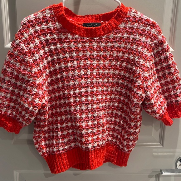 Ann Taylor Tops - Cute tweed knit top